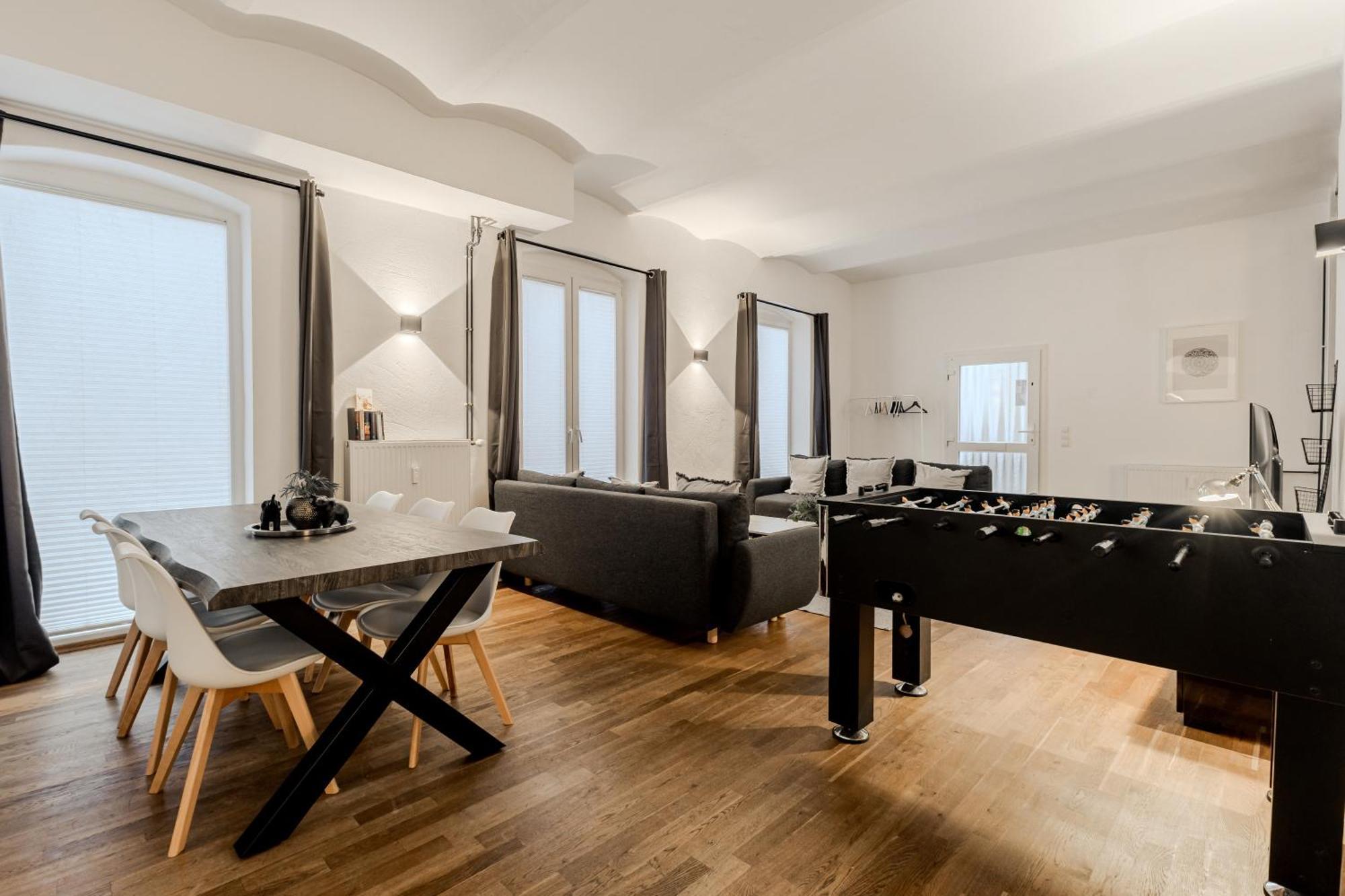 125Qm Loft Nahe Stadt Und Hafen Гамбург Экстерьер фото