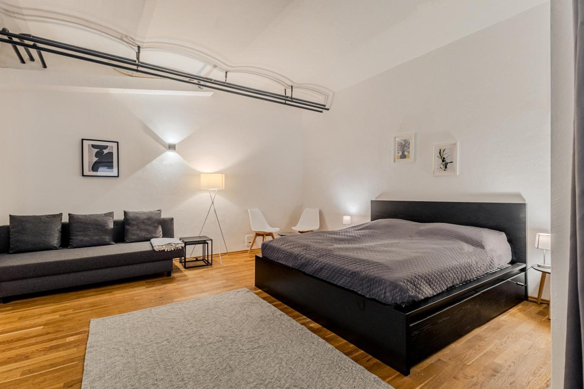 125Qm Loft Nahe Stadt Und Hafen Гамбург Экстерьер фото