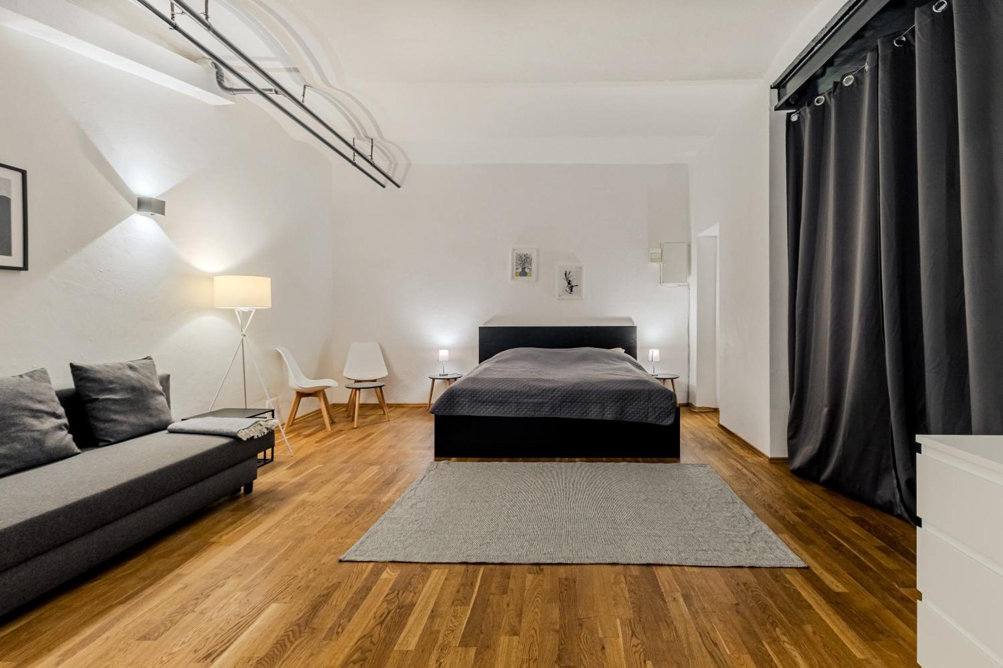 125Qm Loft Nahe Stadt Und Hafen Гамбург Экстерьер фото